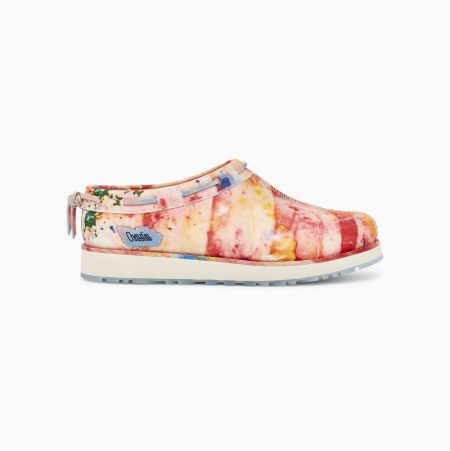 UGG X Ovadia Tasman Tie Dye Multicolor Slippers for Men (LFWR42675)